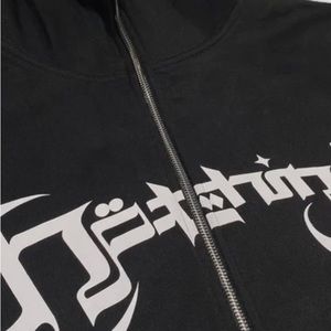 NOTHING* USA "ECLIPSE" FULL-ZIP HOODED SWEATSHIRT